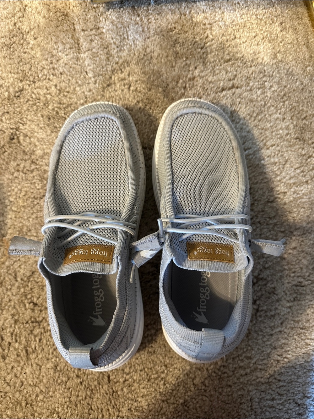 Kids Light Gray Slip-On Sneakers with Elastic Laces by Heydude